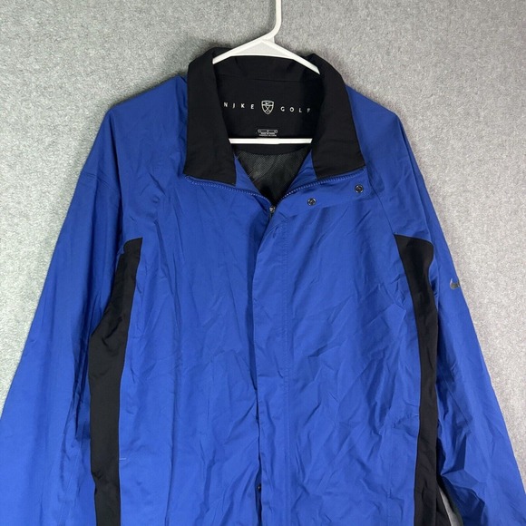 Nike Golf Storm Fit Jacket Adult Large Blue Full Zip Windbreaker Coat Mens - Picture 6 of 12